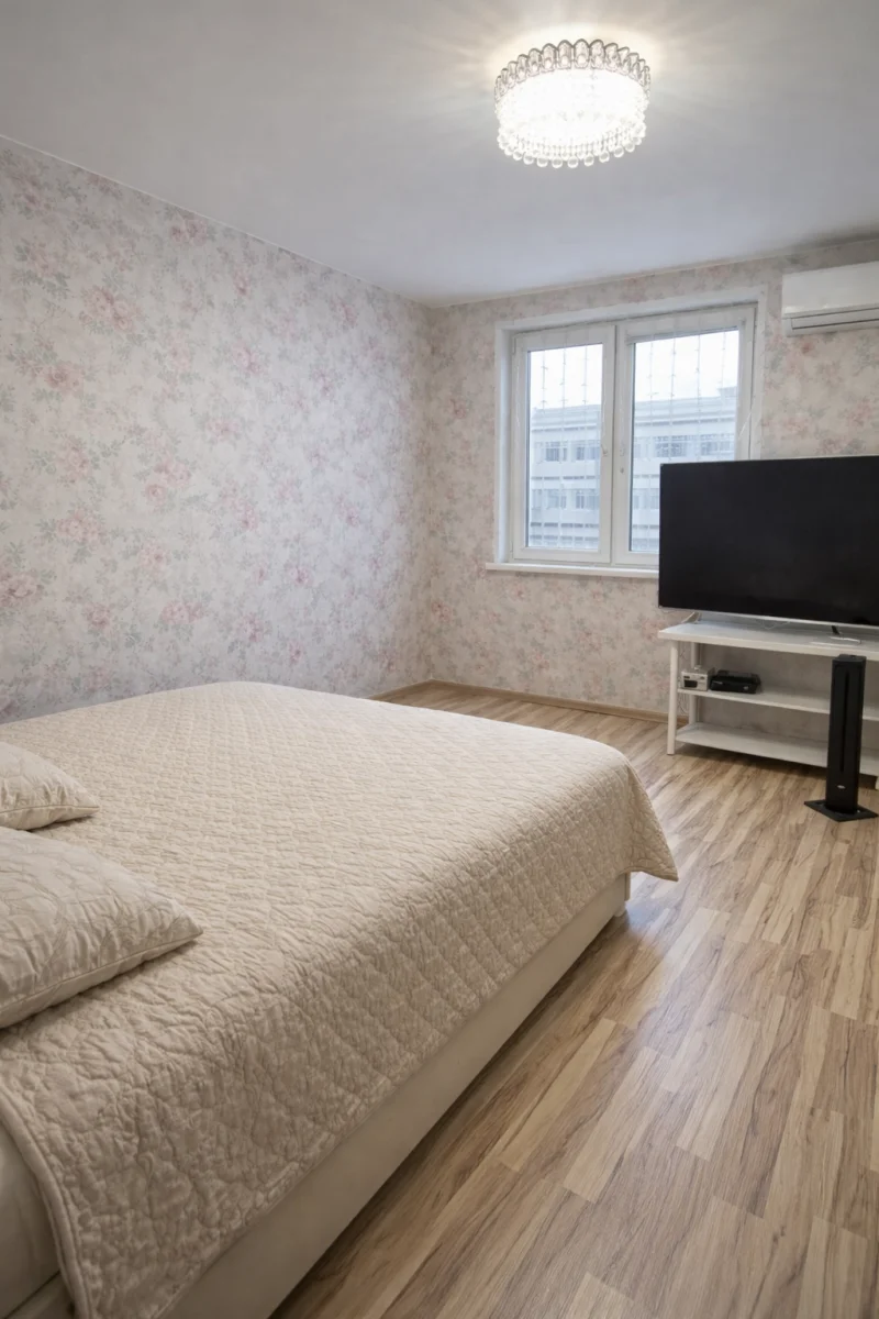 Уборка однокомнатной квартиры - после уборки