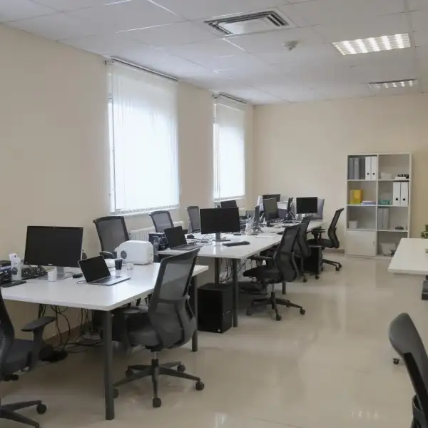 Коворкинг в офисном помещении - после уборки