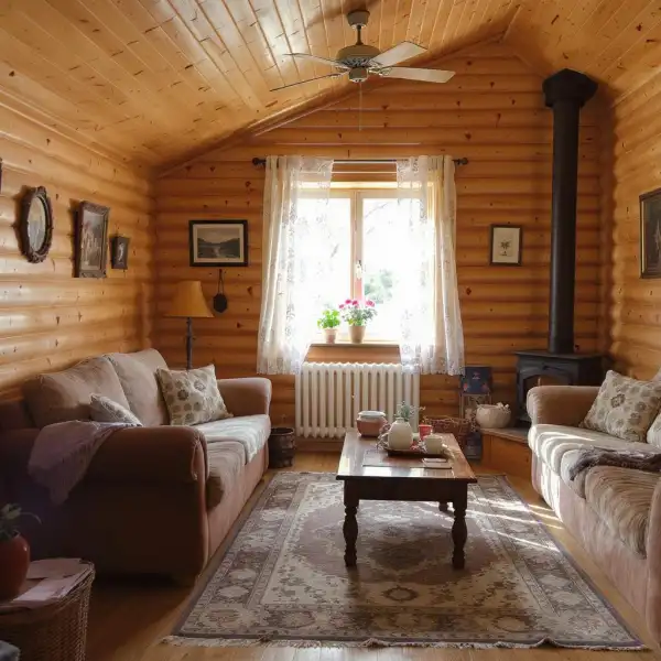 Уборка в загородном доме - после уборки